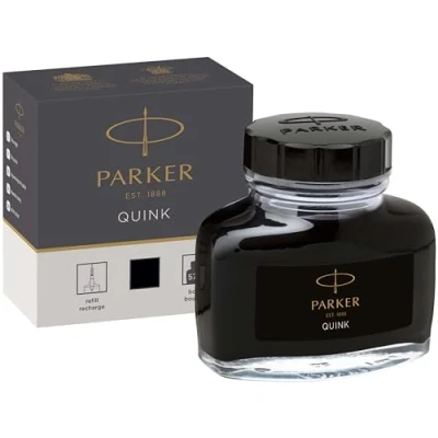Abbildung von Parker Tintenflasche Dauerhaftes Schwarz