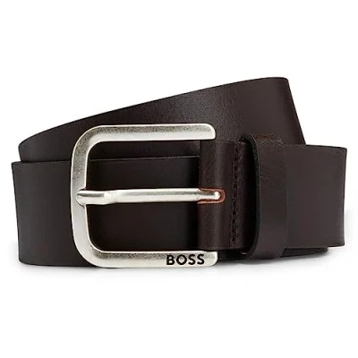 Abbildung von BOSS Janni Gürtel business, Herren, Größe: 85, Dark brown