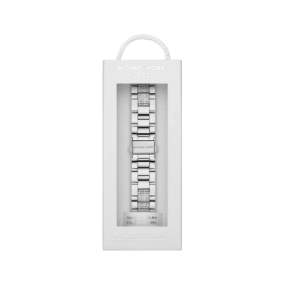 Abbildung von Michael Kors WOMEN&#039;S BAND FOR Apple Watch Uhren Zubehör silvercoloured, Damen, Größe: One Size, Silver coloured