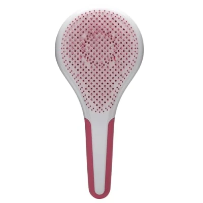 Abbildung von Michel Mercier für nasse und trockene Haare, feines Haar, Rosa Weiß, 1 Stück Haarbürste