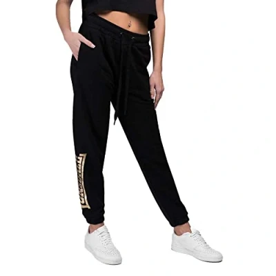Abbildung von Lonsdale Kerrysdale Jogginghose, Damen, Größe: Large, Black gold