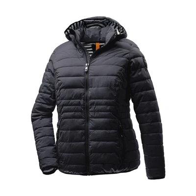 Abbildung von STOY Damen Steppjacke mit abzippbarer Kapuze große Größen Thiant WMN Quilted JCKT A, dunkelnavy, 48; 36962 000