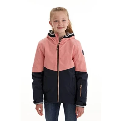 Abbildung von Killtec Mädchen Gauror Jr Funktionsjacke Skijacke mit Kapuze und Schneefang, rosenholz, 140 EU