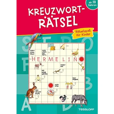 Abbildung von Kreuzworträtsel ab 10 Jahren (Blau) (Rätsel, Spaß, Spiele)
