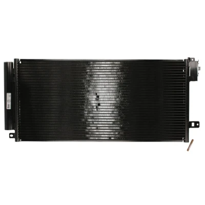 Abbildung von NISSENS 94899 Klimakondensator mit Trockner Aluminium 665 R 134a FIAT: BRAVO 2, Punto Evo Hatchback, III OPEL: Corsa D Hatchback