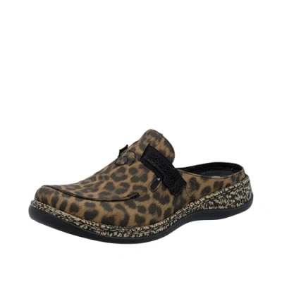 Abbildung von Rieker Damen 46393 Clogs, Mehrfarbig, 40 EU