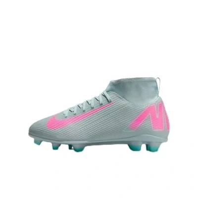 Abbildung von Nike Performance JR 10 CLUB FG/MG Unisex Fußballschuh Nocken für Kinder, Größe: 36.5, Ocean cube pink blast Schuhe