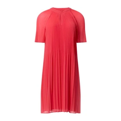 Abbildung von comma Freizeitkleid, Damen, Größe: 36, Korallrot