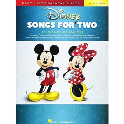 Abbildung von Disney Songs for Two Violins: Easy Instrumental Duets