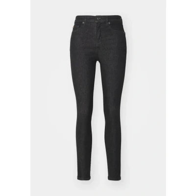Abbildung von BOSS ORANGE Slim fit Jeans »Maye High Rise Premium Damenmode«, mit Leder Badge