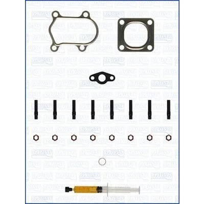 Abbildung von AJUSA JTC11228 Montagesatz, Lader with studs, syringe oil mit Dichtungen Montageanleitung FIAT: Ducato II Minibus, Platform/Chassis