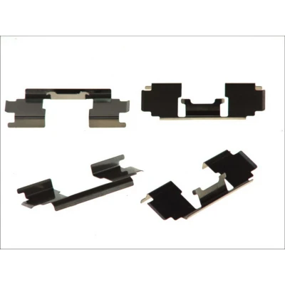 Abbildung von QUICK BRAKE 109 1276 Zubehörsatz, Scheibenbremsbelag HONDA: CIVIC 6 Fastback