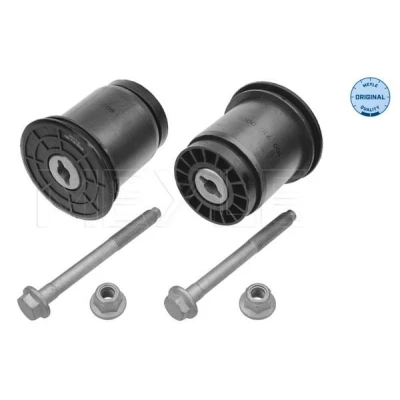 Abbildung von MEYLE 100 710 0008/S Reparatursatz, Achskörper Hinterachse rechts, links mit Zubehör ORIGINAL Quality SKODA: Fabia 1 Combi, SEAT: Ibiza 3