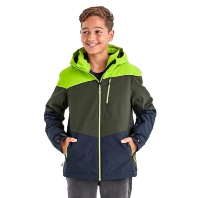 Abbildung von Killtec Jungen Ksw 161 Bys Jckt Skijacke/ Funktionsjacke Mit Kapuze Und Schneefang, Apfel, 140 EU