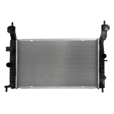 Abbildung von NRF 58436 Kühler, Motorkühlung Aluminium 602 346 16 mit Dichtring Kühlrippen gelötet OPEL: Meriva A