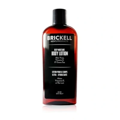 Abbildung von Brickell Men&#039;s Tiefe Feuchtigkeit Bodylotion für Männer Natürlich und Organisch, Ohne Duftstoffe, 237 ml