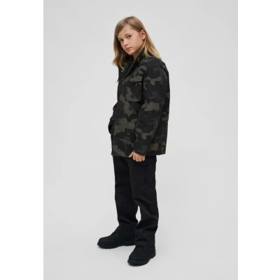 Abbildung von Brandit Übergangsjacke für Kinder, Größe: 170/176, Dark camouflage