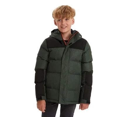 Abbildung von killtec Jungen Steppjacke mit Kapuze KOW 31 BYS QLTD JCKT, bottlegreen, 140, 37217 000