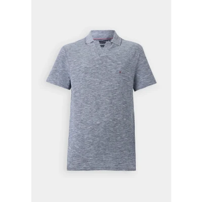 Abbildung von Tommy Hilfiger SLUB Poloshirt, Herren, Größe: XS, Desert sky/white