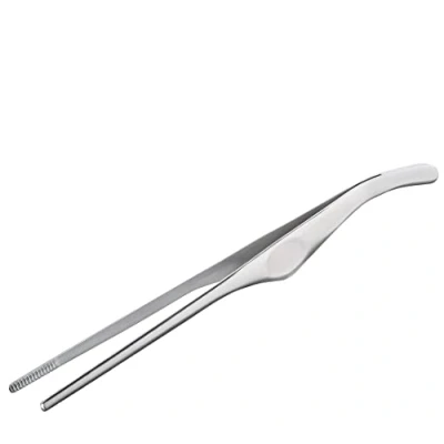 Abbildung von Spring TOOLS FUSION2+ Profi Pinzette 22 cm rostfreies Edelstahl lange Zum Kochen, Grillen oder Braten Kochpinzette Grillpinzette Bratpinzette Spitzzange lang