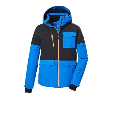 Abbildung von killtec Jungen Skijacke/Funktionsjacke mit Kapuze und Schneefang KSW 149 BYS SKI JCKT, blau, 152, 41185 000