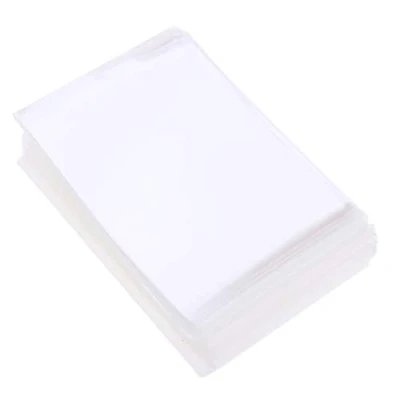Abbildung von chiwanji 100pcs Schutzhüllen Sleeves 60x90mm Soft Hüllen Karten Hüllen, Sammelkarten Leere Sammelmappe, Pocket Pages für Tauschkarten