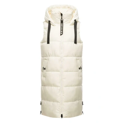 Abbildung von Navahoo Stepp Schnuffelchen Weste, Damen, Größe: 3XL, Offwhite