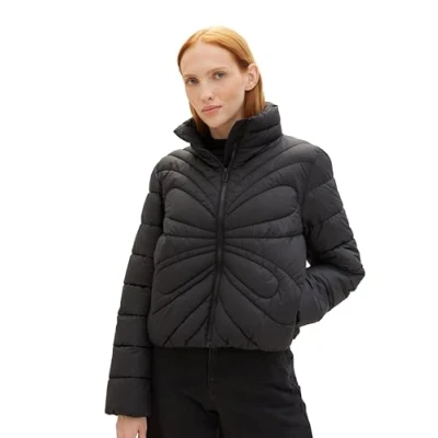 Abbildung von TOM Tailor Denim Winterjacke, Damen, Größe: Large, Deep black