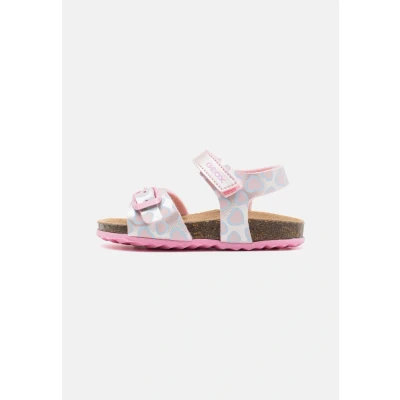 Abbildung von Geox Chalki GIRL Riemensandalette für Kinder, Größe: 22, Light pink Schuhe