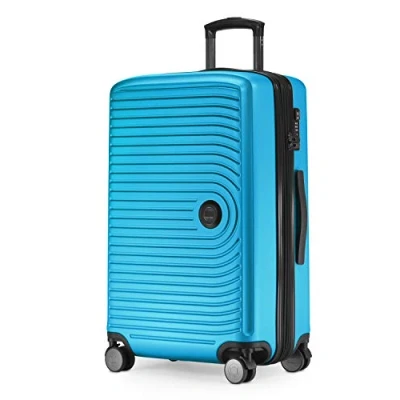 Abbildung von HAUPTSTADTKOFFER Mitte Mittelgroßer Hartschalenkoffer, TSA, 4 Rollen, Check In Gepäck mit 8 cm Volumenerweiterung, 68 cm, 88 L, Cyanblau
