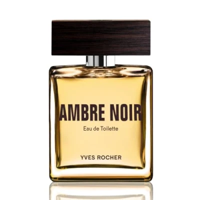 Abbildung von Yves Rocher AMBRE NOIR Eau de Toilette, Parfüm für Herren, sinnlich eleganter Duft, Geschenkidee Männer,1 x Zerstäuber 50 ml