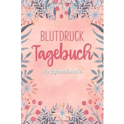 Abbildung von Blutdruck Tagebuch: Blutdruckpass zum Ausfüllen mit Platz für mehr als 2000 Messungen vorgefertigten Feldern zur detaillierten Dokumentation