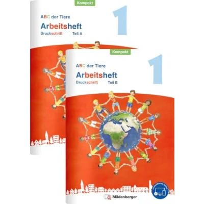 Abbildung von ABC der Tiere 1 Neubearbeitung Arbeitsheft Druckschrift Kompakt, Teil A und B: Förderausgabe (ABC 2023 Kompakt Förderausgabe)