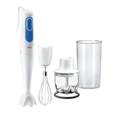 Abbildung von Braun Household MQ 3025 Omelette Stabmixer, Kunststoff, Weiß