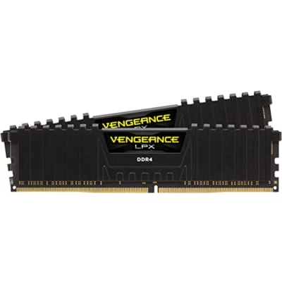 Abbildung von Corsair Vengeance RGB PRO 32GB (2 x 16 GB) DDR4 3600MHz C18, High Performance Desktop Arbeitsspeicher Kit (AMD Optimised) Schwarz