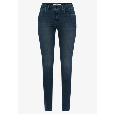 Abbildung von BRAX Style ANA SLIM FIT MIT Normaler LEIBHÖHE Jeans Skinny Fit, Damen, Größe: 34xS, Used regular blue