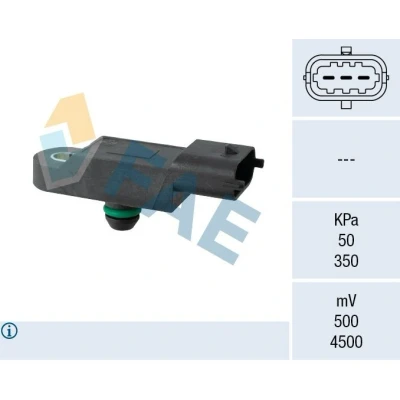 Abbildung von FAE 15092 Sensor, Saugrohrdruck RENAULT: SCENIC 2, ESPACE 4, SUZUKI: Grand Vitara 2 SUV