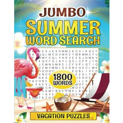 Abbildung von Summer Word Search: 1800 Fun Words, Jumbo Find Puzzle Book for Adults and Teens