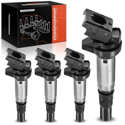 Abbildung von Frankberg 4x Zündspule Kompatibel mit 1er 3er M i n Berlingo C3 C4 C5 DS3 DS4 DS5 2008 5008 207 208 308 508 Partner RCZ 1.4L 1.6L. Benzin 2006 Heute 12137575010