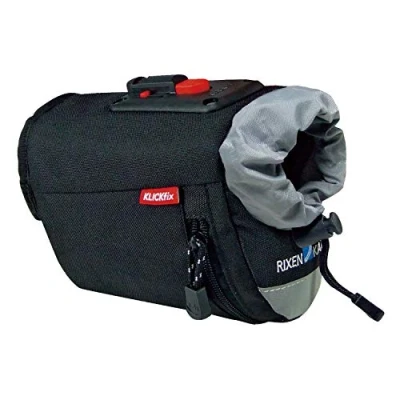 Abbildung von Asista Teile fürs Ra Rixen und Kaul Unisex Micro Bottle Bag Satteltasche, Schwarz, 15 x 9 14 cm EU