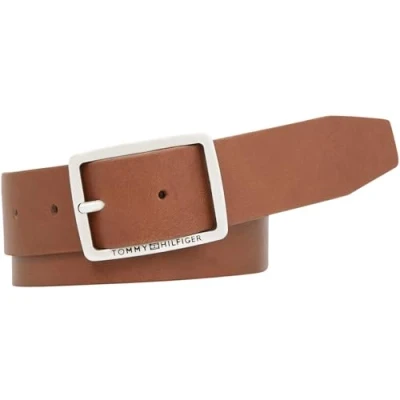 Abbildung von Tommy Hilfiger Buckle Gürtel, Herren, Größe: 105, Tan