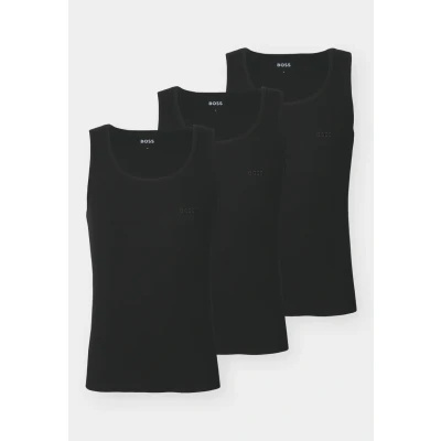 Abbildung von BOSS Tanktop Classic 3 PACK Unterhemd/shirt, Herren, Größe: Small, Black