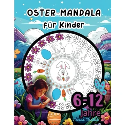 Abbildung von OSTER MANDALA Malbuch Für Kinder 6 12 Jahre alt: Jungen und Mädchen
