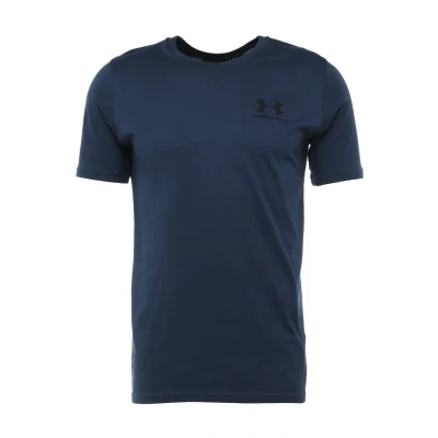 Abbildung von Under Armour Sportstyle Left Chest T Shirt Herren Dunkelblau, Schwarz, Größe L