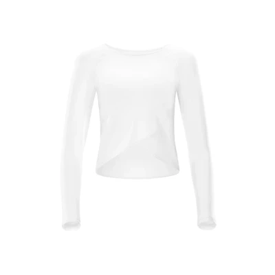 Abbildung von Winshape Functional Light AND SOFT Cropped AET131LS Langarmshirt, Damen, Größe: XXL, Ivory