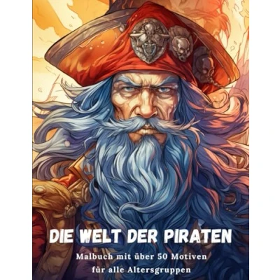 Abbildung von Die Welt der Piraten: Malbuch mit über 50 Motiven für alle Altersgruppen zur Entspannung und Stressabbau