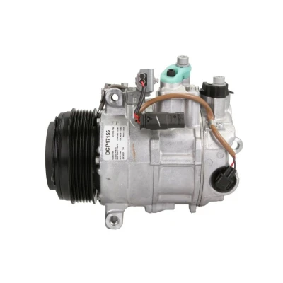 Abbildung von DENSO DCP17155 Kompressor 6SBU16C 12 PAG 46 R 134a mit Magnetkupplung MERCEDES BENZ: CLS Coupe, C Class Saloon, E T modell