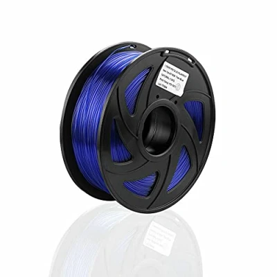 Abbildung von S SIENOC PETG Filament 1KG 3D Drucker 1,75mm Transparent Blau (PETG Blau)