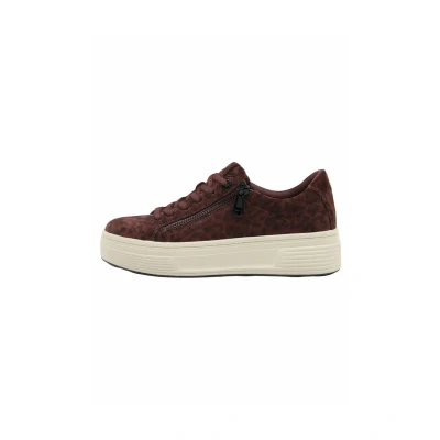 Abbildung von Tamaris Sneaker low, Damen, Größe: 40, Dk red leopard Schuhe