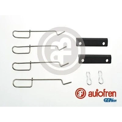 Abbildung von AUTOFREN SEINSA D42386A Zubehörsatz, Scheibenbremsbelag PEUGEOT: 206 Hatchback, 205 II 306 Saloon, RENAULT: CLIO 2